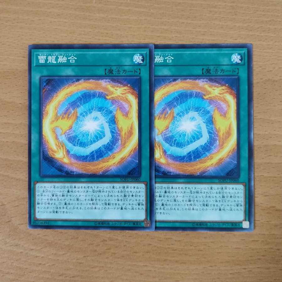 雷龍融合 ２枚セット