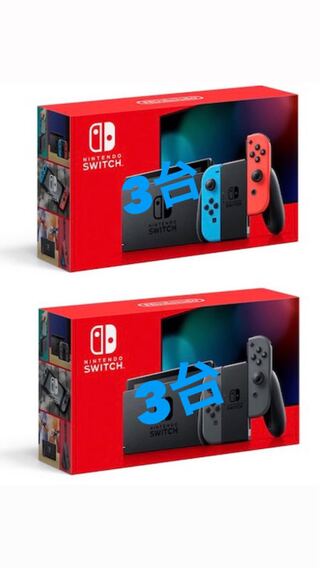 Switch ネオン　グレー