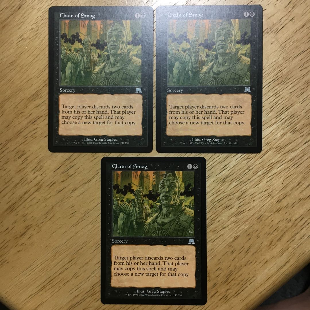 【3枚セット】煙霧の連鎖（ONS UN）