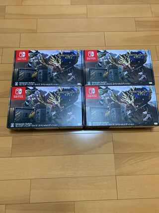 switch モンスターハンターライズスペシャルエディション 4個