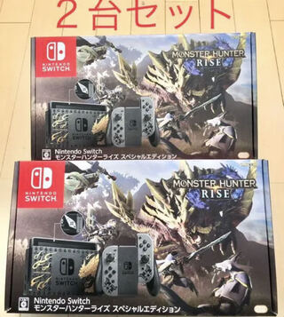 Nintendo Switch モンスターハンターライズ  2台セット