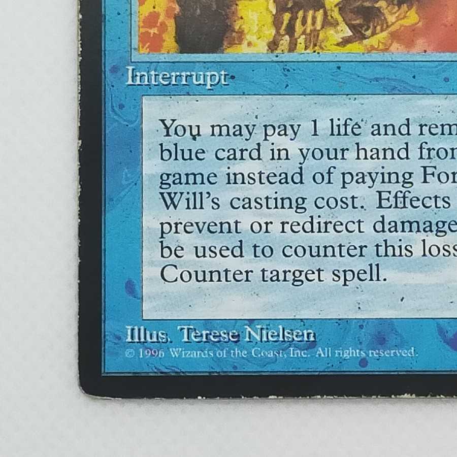 《意志の力/Force of Will》[ALL]★英語★希少なHP