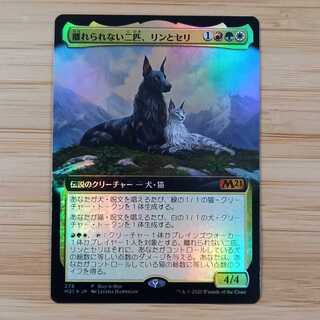 MTG 離れられない二匹、リンとセリ (日本語)foil
