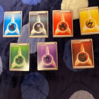 Water Yami Fire Lightning Grass Psychic Fighting Set of 20 each 20枚