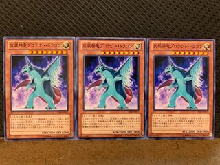 【ぽぽたん】遊戯王 5471 武装神竜プロテクト・ドラゴン 3枚 ノーマル