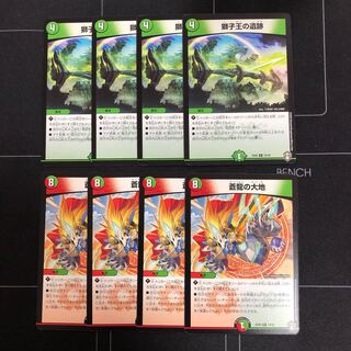 獅子王の遺跡&蒼龍の大地×4セット