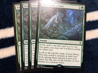 mtg むかしむかし 4枚セット