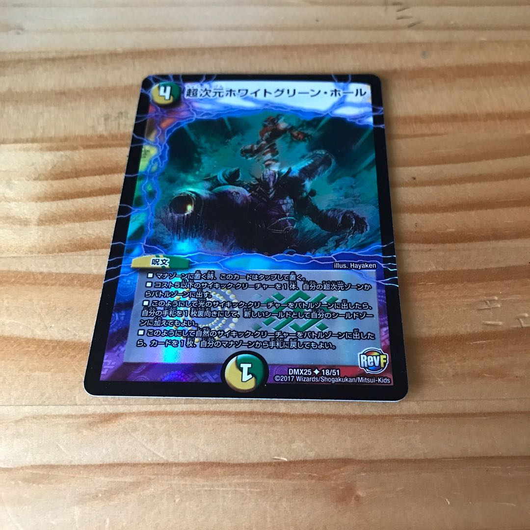 超次元ホワイトグリーン・ホール U-foil