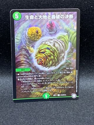 生命と大地と轟破の決断