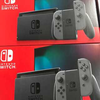 Nintendo Switch  ニンテンドー　スイッチ本体　グレー２台セット