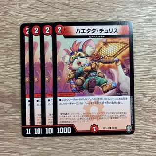 ハエタタ・チュリス 4枚セット