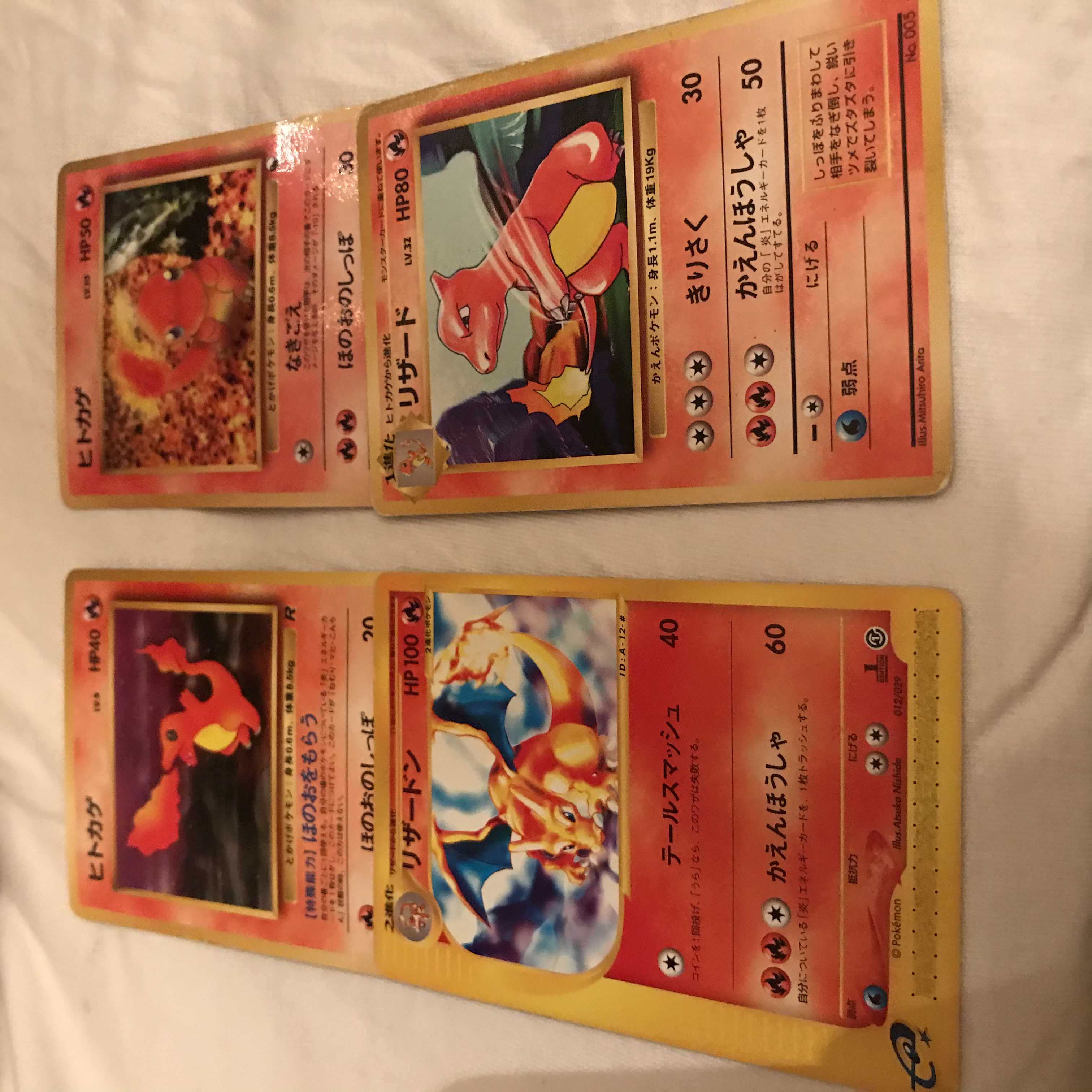 旧裏 ヒトカゲ リザード リザードン