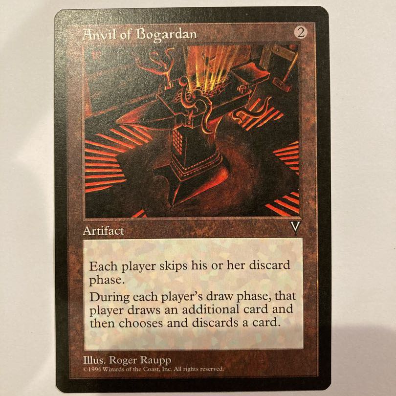 MTG ボガーダンの金床 日本語 8/1まで MTG ボガーダンの金床 Anvil of Bogardan 日本語 黒枠