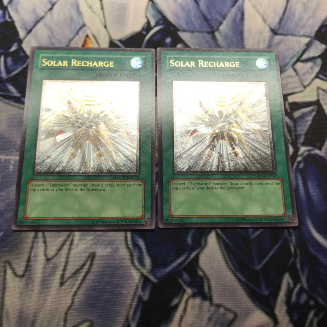 ソーラーエクスチェンジ　レリーフ  英語　遊戯王