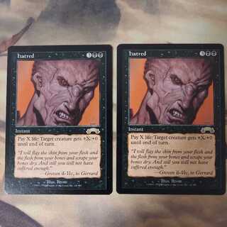 憎悪　英語２枚