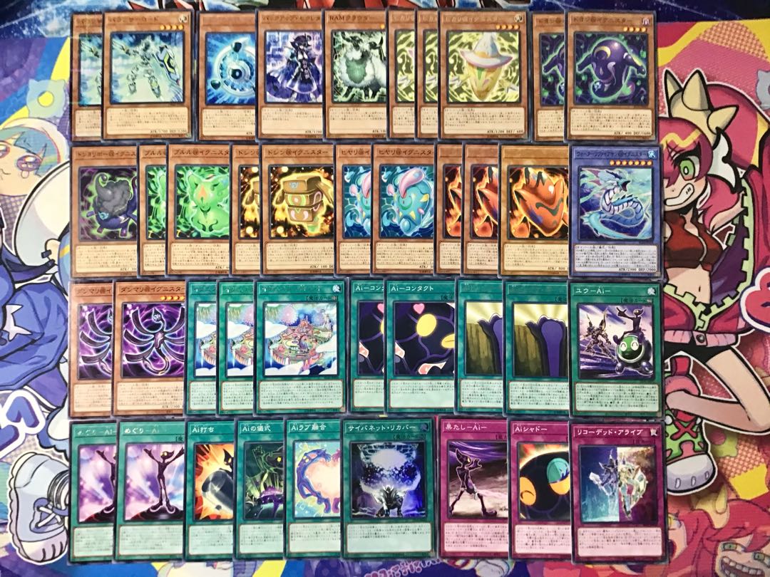 最新構築【コードトーカー@イグニスター】デッキ メイン＆EX15枚＆スリーブ