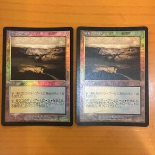 【2枚セット　Foil】汚れた原野（TOR JP）