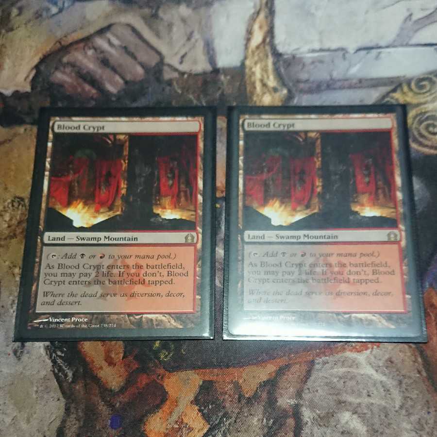 血の墓所 英語版 二枚セット