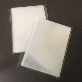 透明カードスリーブ　ハードタイプ　50枚×2セット　計100枚