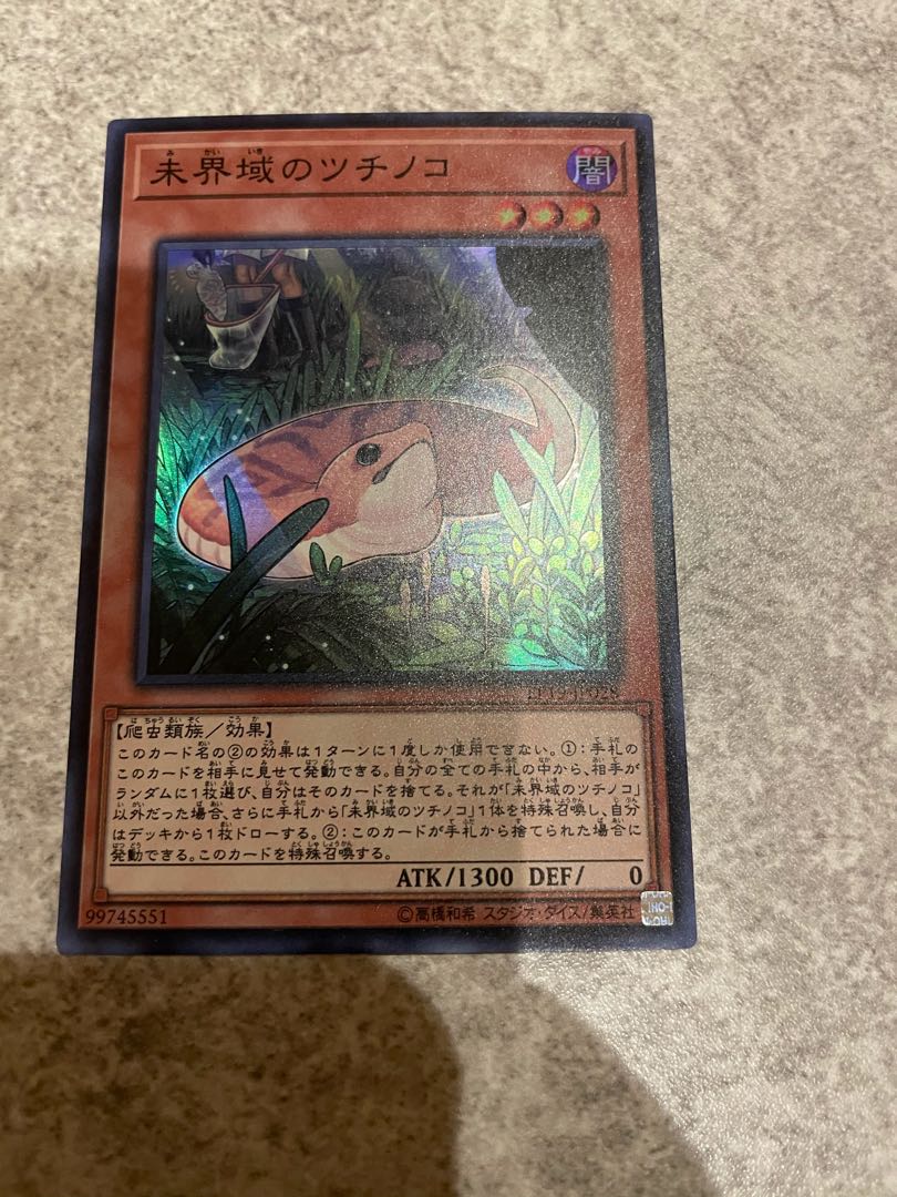 遊戯王　未界域のツチノコ