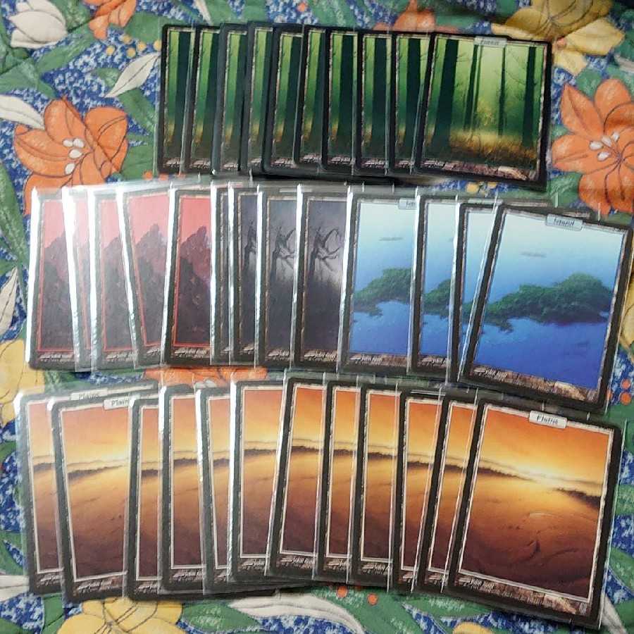 アンヒンジド　基本土地　セット