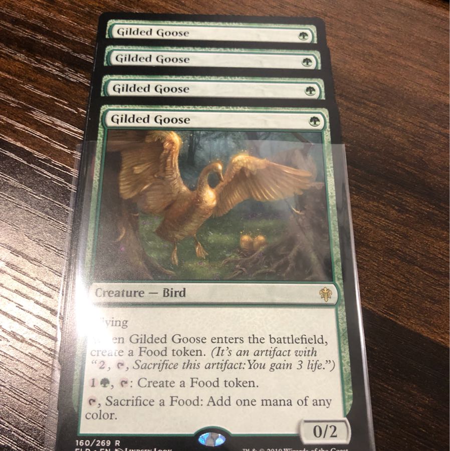 mtg 金のガチョウ 4枚
