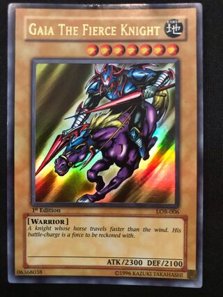 暗黒騎士ガイア　LOB 1st 旧アジア　英語　ウルトラ