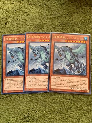 海亀壊獣ガメシエル レア3枚