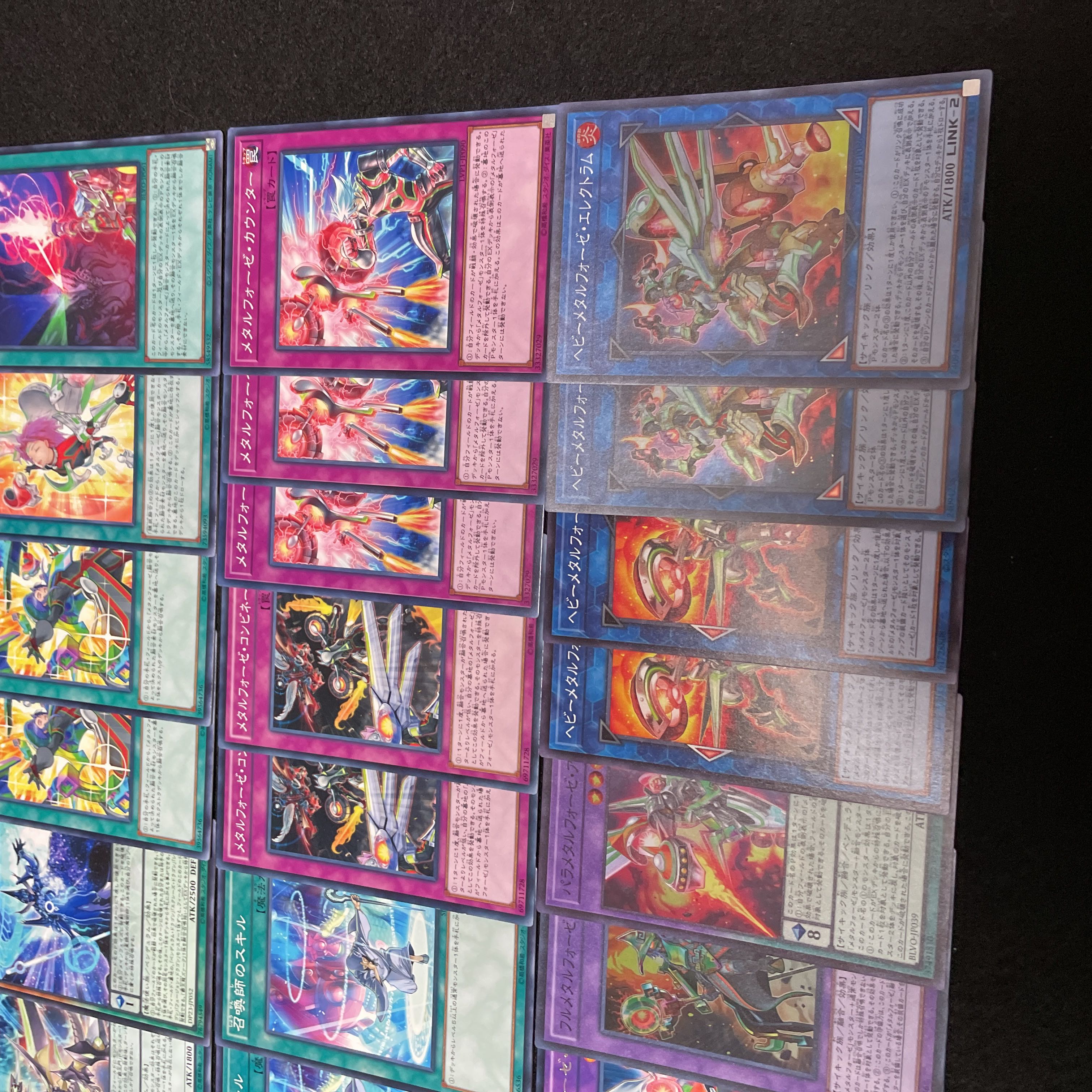 遊戯王 No.449 メタルフォーゼ デッキ 40枚+15枚 エレクトラム超融合