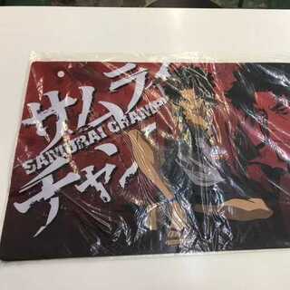 【新品未開封】サムライチャンプルー　ラバープレイマット②サイズ：60×35ｃｍ