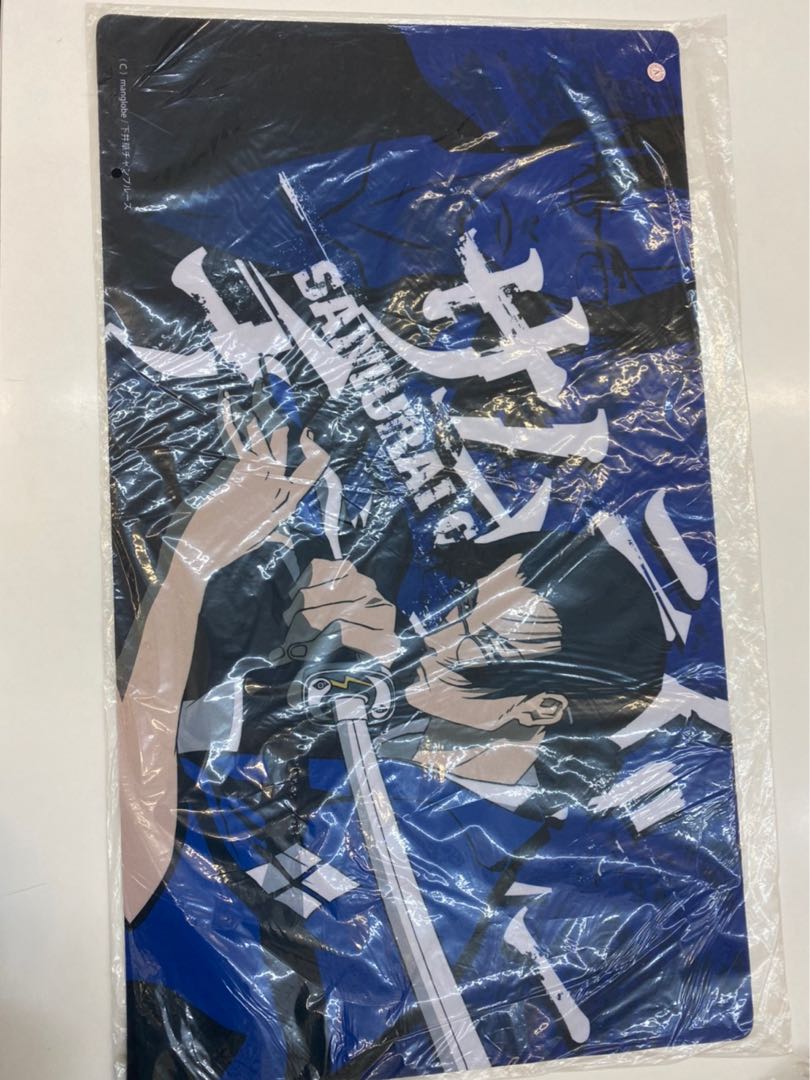 【新品未開封】サムライチャンプルー ラバープレイマット ジン:60×35cm