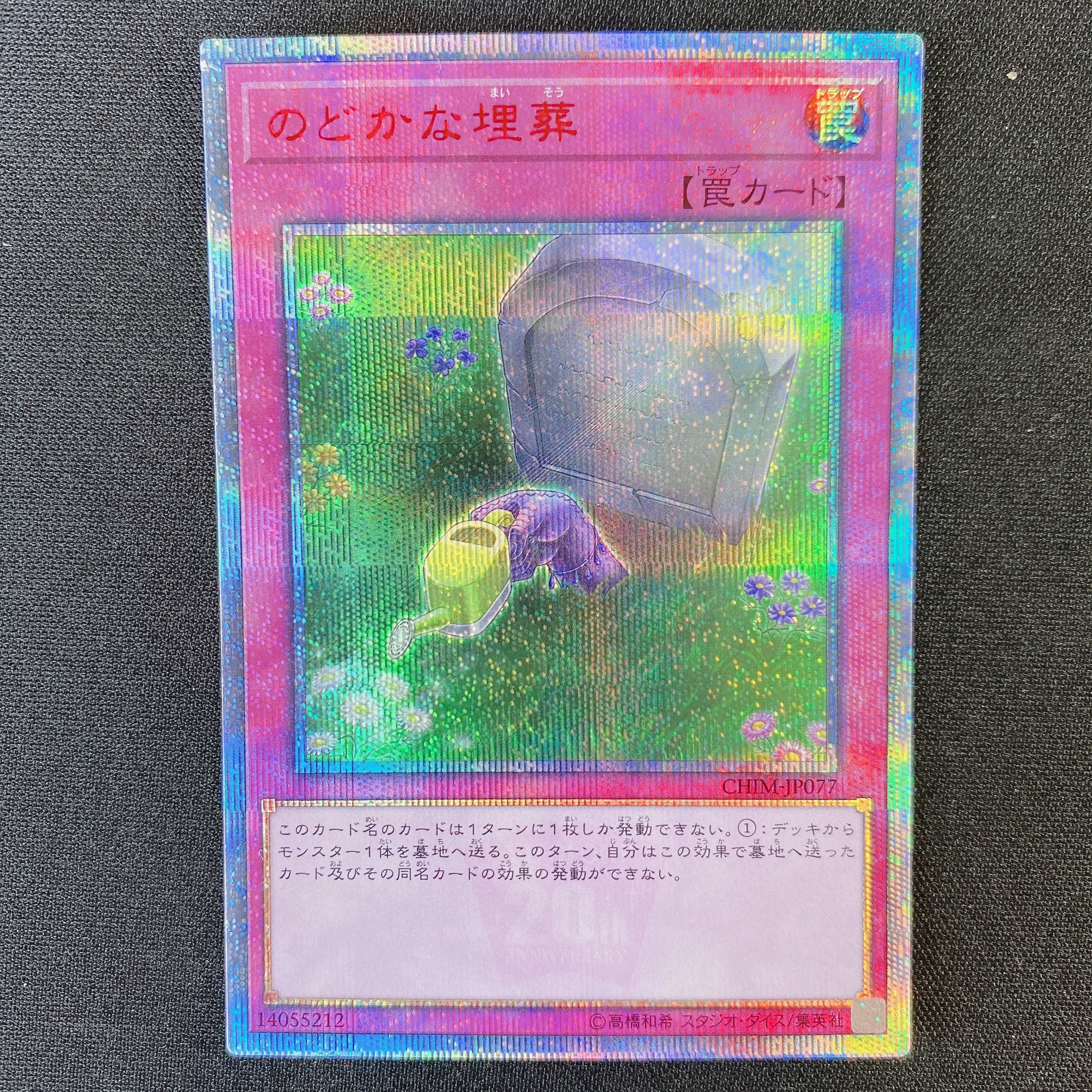 遊戯王　のどかな埋葬　20thシークレット　シク