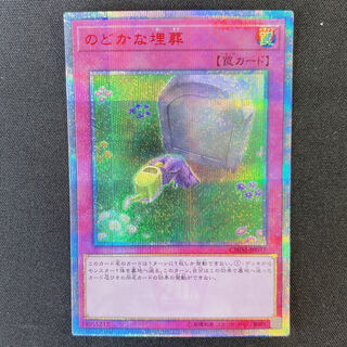 遊戯王　のどかな埋葬　20thシークレット　シク