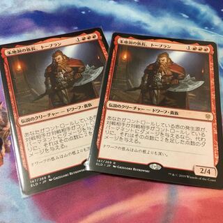 朱地洞の族長トーブラン2枚セット