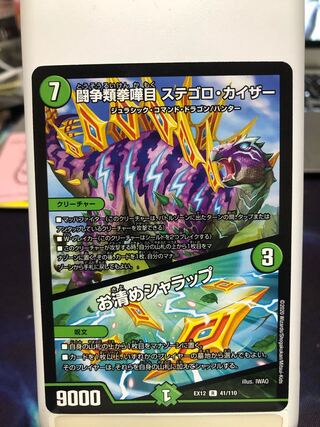 闘争類拳嘩目 ステゴロ・カイザー｜お清めシャラップ