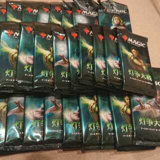 未開封 MTG 灯争大戦 日本語 ブースターパック 30パック