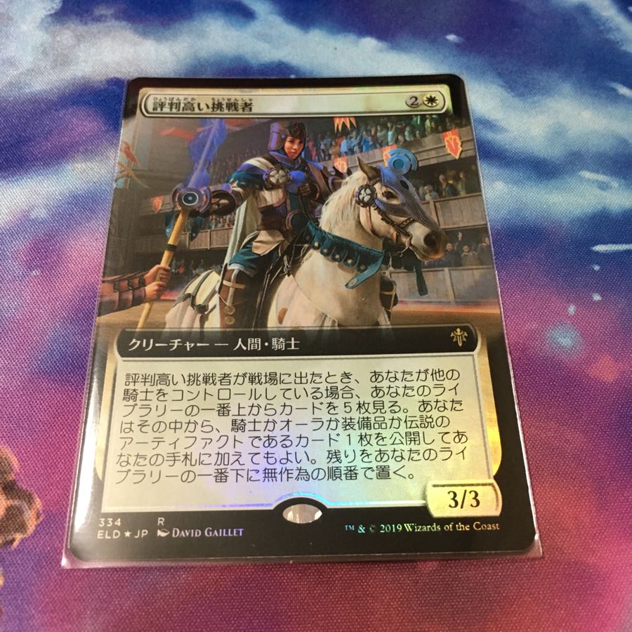 評判高い挑戦者