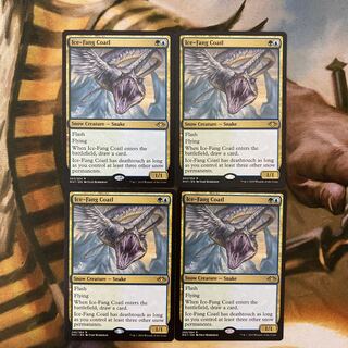 《氷牙のコアトル/Ice-Fang Coatl》4枚セット