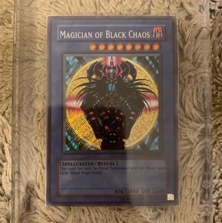No.1167 Yu-Gi-Oh Good English Magician of Black Chaos Secret Rare