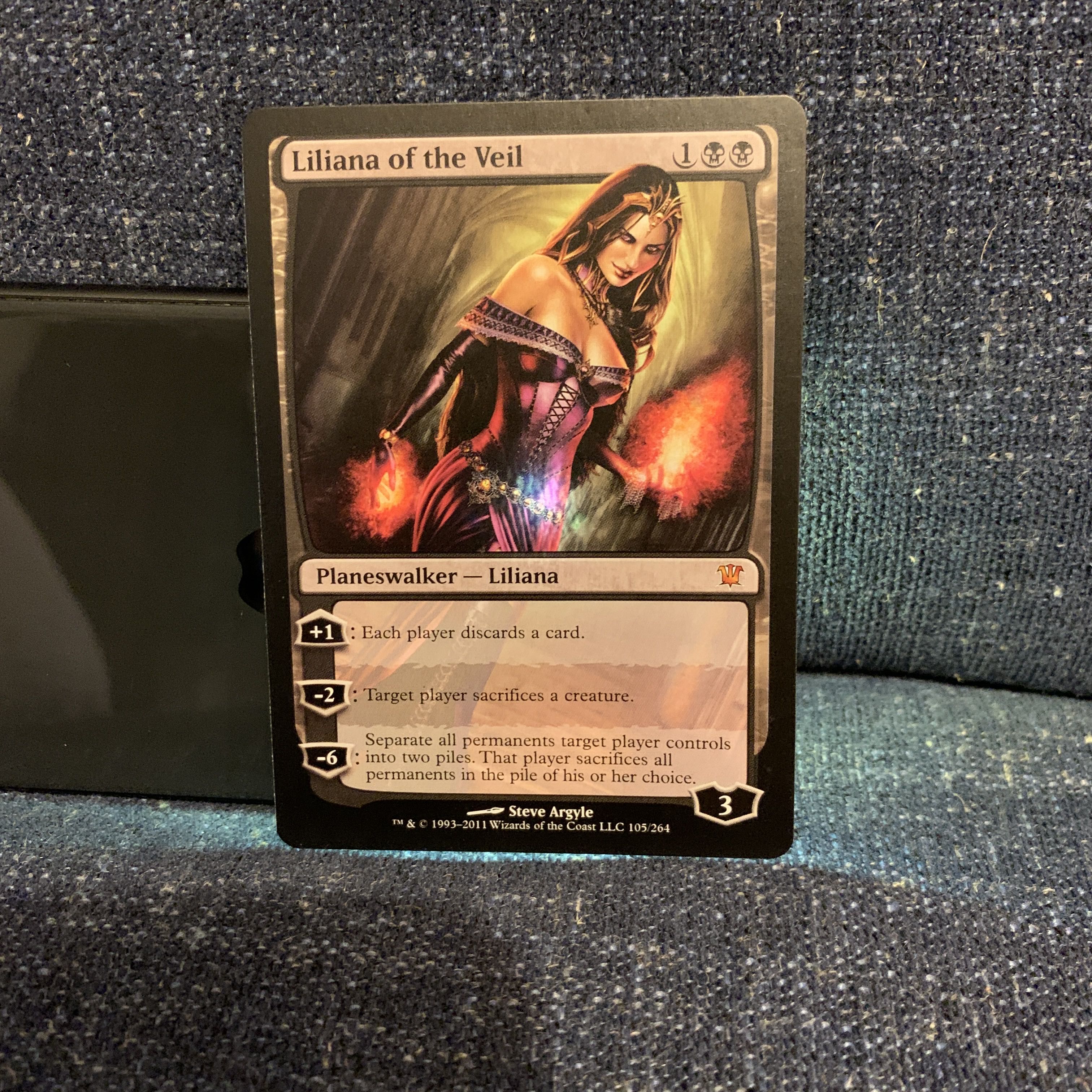 初版】ヴェールのリリアナ/Liliana of the Veil MTGの通販 Old_mtg@art