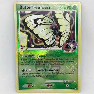 ポケモンカード 海外 バタフリーFB ホロ リーグプロモ 英語 ポケカ 1枚