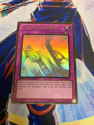 神の宣告　SOLEMN JUDGMENT ホログラフィック　英語版