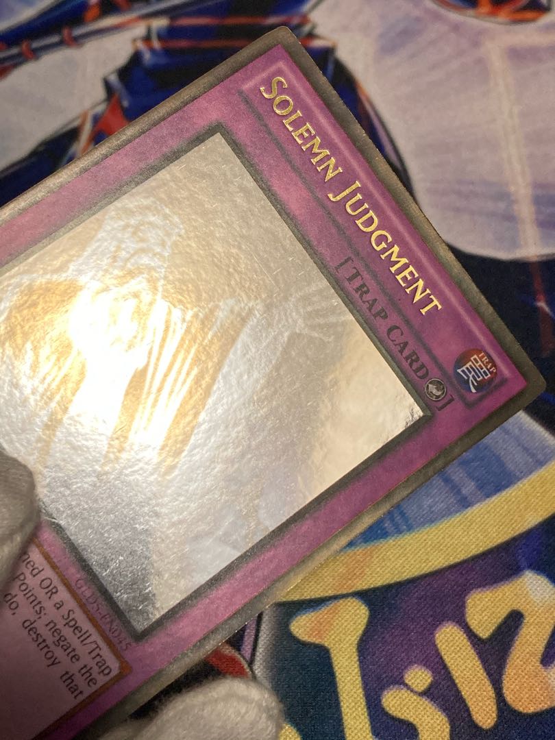 遊戯王カード外国語版　SOLEMN JUDGMENT Yugioh Solemn Judgment QCLP-JP007 Quarter Century 25th