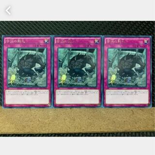 【ぽぽたん】遊戯王 3579 苦渋の黙札 3枚 レア