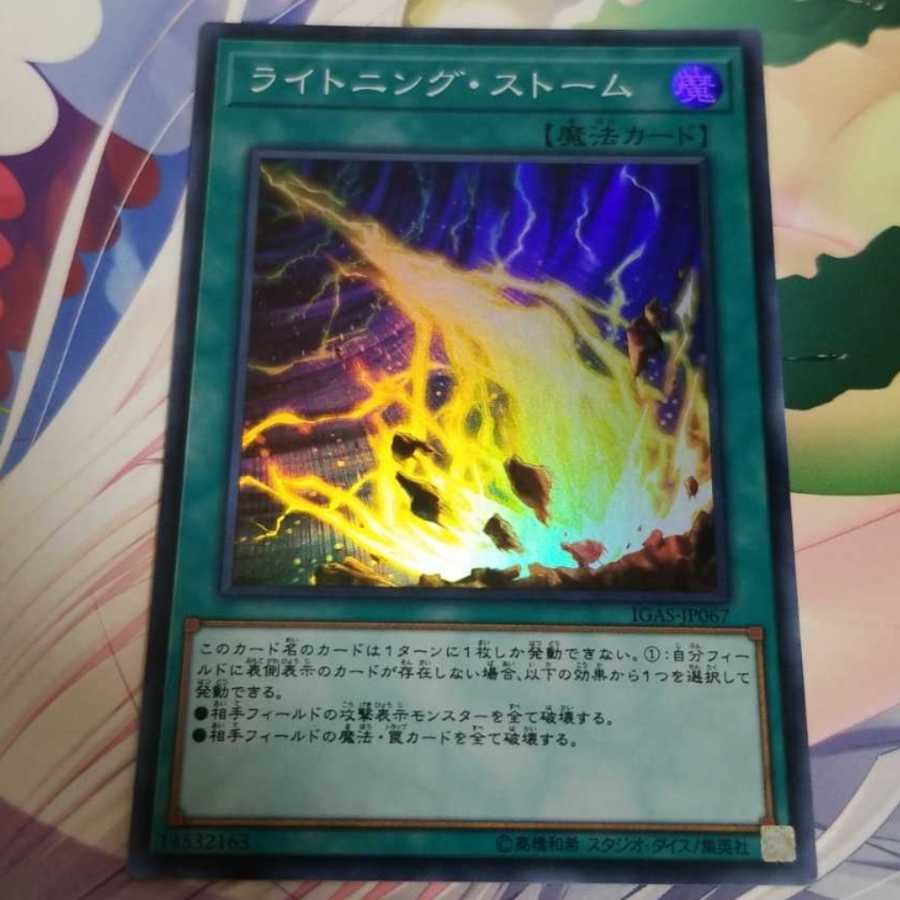 遊戯王
魔法
ライトニング・ストーム

即購入OKです