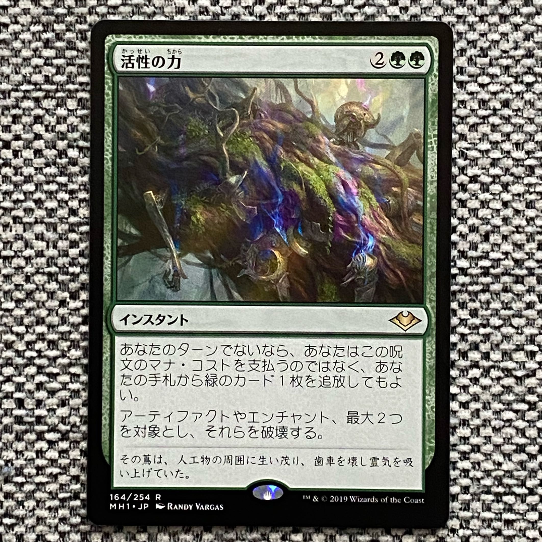 活性の力［MH1］