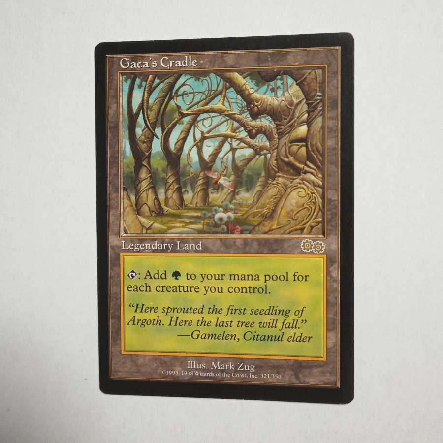 MTG　ガイアの揺籃の地/Gaea's Cradle　英語　あんしん取引
