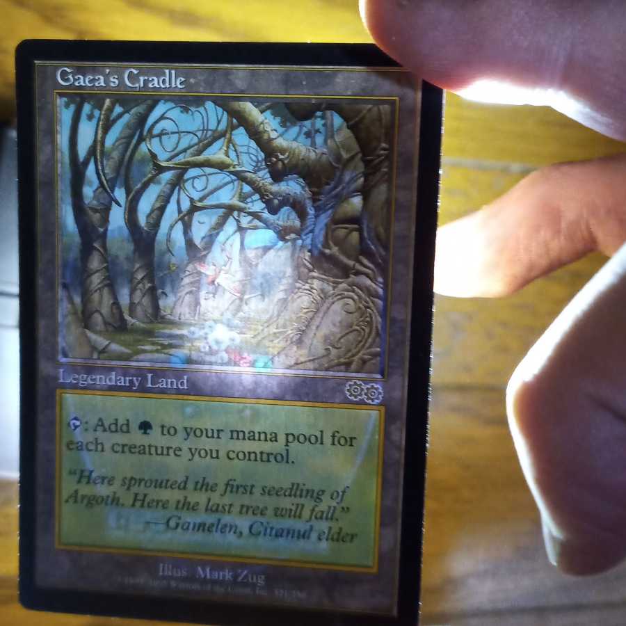 MTG　ガイアの揺籃の地/Gaea's Cradle　英語　あんしん取引