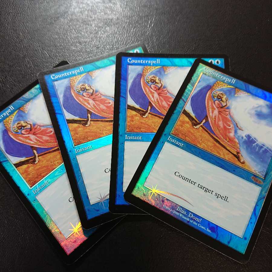 対抗呪文 アリーナFoil４枚セット