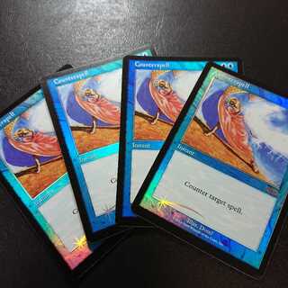 対抗呪文 アリーナFoil４枚セット